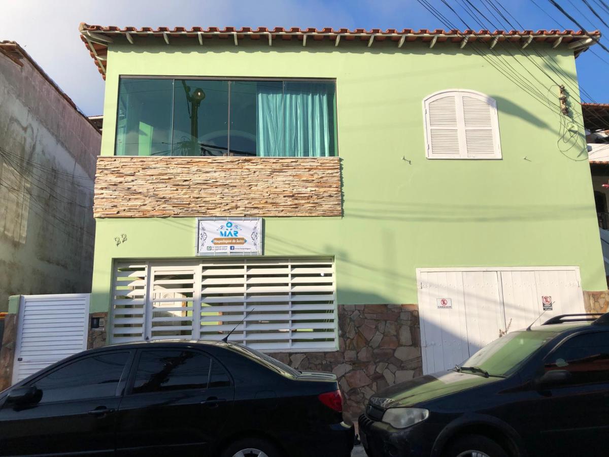 O Mar Hospedagem - Suites Privadas 阿拉亚尔-杜卡布 外观 照片